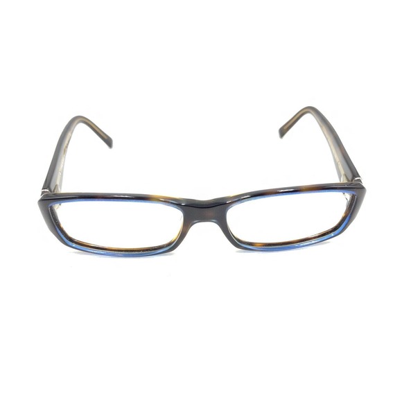 Prada VPR 02M ZXH-1O1 Tortoise Brown Blue Eyeglasses Frames 54-16 140 Italy - Picture 2 of 12